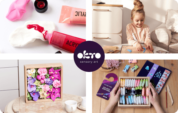 OKTO Sensory Art collections for your masterpieces
